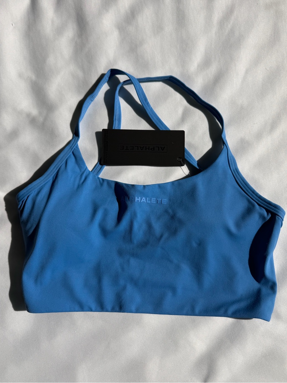 Alphalete Strappy Tank Bra
